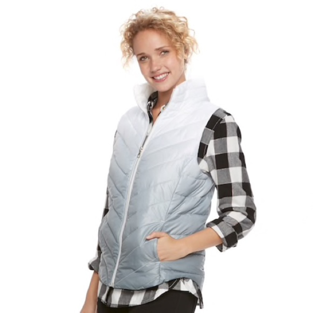SO Ombré Puffer Vest